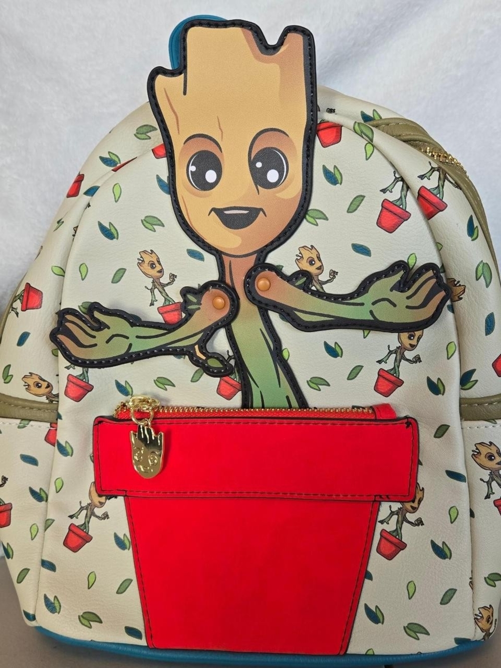 NWT Disney Parks Loungefly Guardians of the Galaxy Mini Groot Backpack